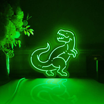 Dinosaur Led Light Box, Wall Art Decor, Personalized Light Sign, Rgb Desktop Decorations, Bedroom Decor, Gift For Kids, Dinosaur Lover