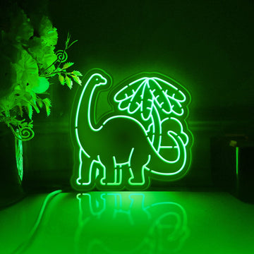 Dinosaur Led Light Box, Wall Art Decor, Personalized Light Sign, Desktop Decorations, Bedroom Decor, Gift For Dinosaur Enthusiasts, Kid