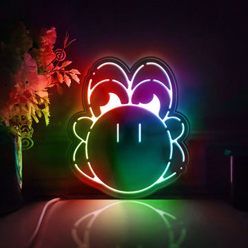 Yoshi Led Light Box, Super Mario Bros Wall Art Decor, Light Sign, Desktop Decorations, Bedroom Decor, Gift For Mario Fans, Children