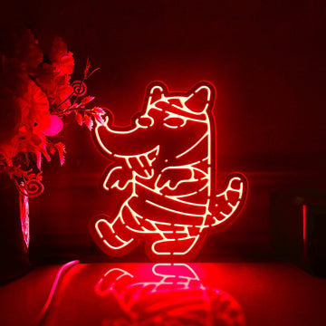 Zombie Dog Led Light Box, Halloween Wall Art Decor, Personalized Light Sign, Rgb Desktop Decorations, Bedroom Decor, Gift For Pet Lovers