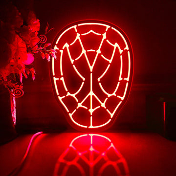 Spider-man Led Light Box, Marvel Movie Wall Art Decor, Light Sign, Desktop Decorations, Gift For Marvel Fans, Comic Book Enthusiasts