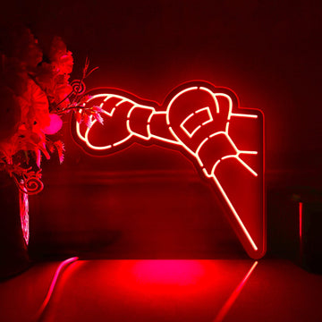 Punch Led Light Box, Jab Defense Wall Art Decor, Personalized Light Sign, Rgb Desktop Decorations, Bedroom Decor, Gift For Boxing Fans