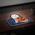 Michael Myers Halloween Light - Jack O'Lantern Horror LED Night Lamp, Scary Movie Decor for Slasher Film Fans 
