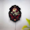 Jack Skellington Glow Light - Nightmare Before Christmas LED Decor, Spooky Halloween Night Lamp, Tim Burton Inspired Gift for Fans
