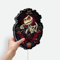 Jack Skellington Glow Light - Nightmare Before Christmas LED Decor, Spooky Halloween Night Lamp, Tim Burton Inspired Gift for Fans
