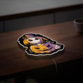 Spooky Jack 3D Light Box - Nightmare Before Christmas LED Night Light, Halloween Pumpkin Decor for TNBC Fans
