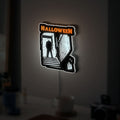 Michael Myers Halloween 3D Light - Horror Movie LED Night Lamp, Scary Stairs Scene Decor for Slasher Film Fans
