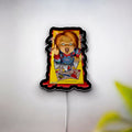 Chucky Horror Movie 3D Light Box - Good Guys Doll LED Night Light, Creepy Decor for Child's Play Fans, Spooky Halloween Gift
