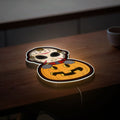 Halloween Horror Icons 3D Light - Jason Voorhees & Classic Killer LED Night Lamp, Spooky Decor for Slasher Movie Fans
