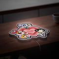 Powerpuff Girls 3D Light Box - Blossom Bubbles Buttercup LED Night Light, Cartoon Network Themed Room Decor for Fans
