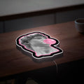 David Bubble Gum 3D Light Box - Michelangelo Pop Art LED Night Light, Vaporwave Aesthetic Decor for Art Lovers 