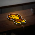 Kawaii Monkey 3D Light Box - Cute Cartoon LED Night Light, Baby Milo Funny Decor for Kids Room
