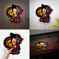 Astro Boy x Bape Glow Light - Urban Street Art Night Lamp, Anime Decor, Collector's LED Sign for Manga Fans
