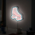 Pink Roller Skate 3D Light Box - Pastel Skate Decor, Cute Birthday Gift for Skating Fans, Whimsical Room Night Light
