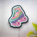 Retro Roller Skate 3D Light Box, Roller Girl Decor for Skate Lovers & Nostalgic Gift
