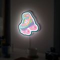 Retro Roller Skate 3D Light Box, Roller Girl Decor for Skate Lovers & Nostalgic Gift
