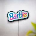 Barbie Pink Glow Light - 3D Dollhouse Inspired LED Night Light, Girly Room Decor for Barbie Fans & Kids Bedroom 