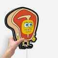 SpongeBob Steak Costume Glow Lamp - Fun Cartoon Night Light, Unique Gift for Nickelodeon Fans
