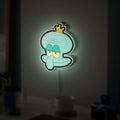 SpongeBob Squidward King 3D Light Box - Funny Cartoon LED Night Light, Anime Character Decor for Nickelodeon Fans 