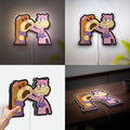 SpongeBob SquarePants 3D Light Box - Bob Esponja & Sandy Cheeks LED Night Light, Fun Cartoon Decor for Nickelodeon Fans 
