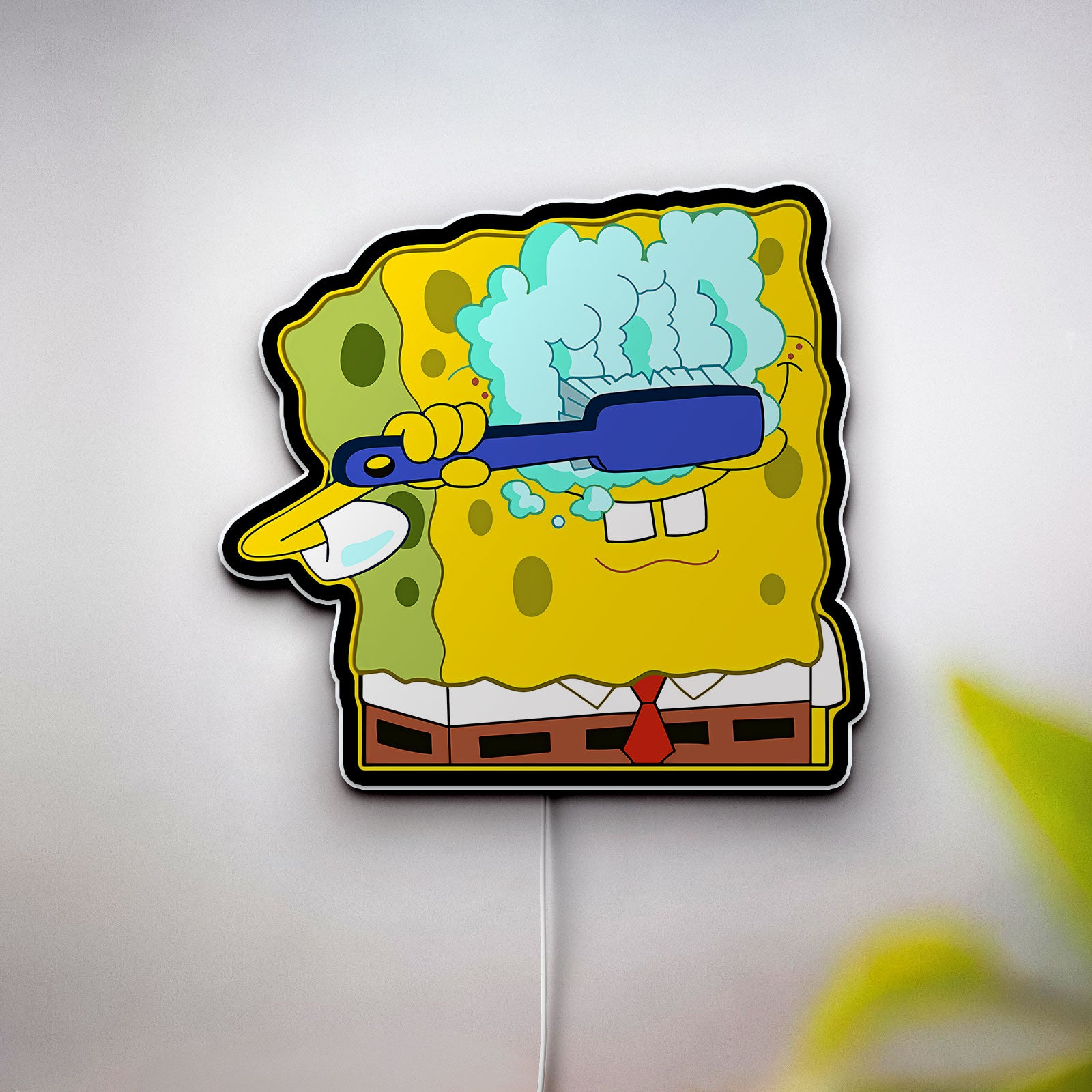 SpongeBob SquarePants 3D Light Box - Fun Cartoon Character LED Night Light, Playful Home Decor for Nickelodeon Fans 