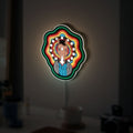 BoJack Horseman Tripping Art 3D Light Box - Psychedelic Cartoon LED Night Light, Unique Wall Decor for Adult Animation Fans