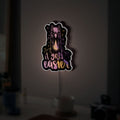 Bojack Horseman 3D Light Box - It Gets Easier Quote LED Night Light, Cartoon Wall Decor for Fans, Unique TV Show Inspired Gift
