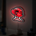 Boxing Champion 3D Light Box - Cartoon Boxer LED Night Light, Sports Decor for Boxing Fans, Unique Gift for Athletes 