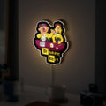 Bert and Ernie 3D Light Box - Sesame Street Character LED Night Light, Nostalgic Decor for Kids Room and Fans
