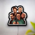 Breaking Bad 3D Light Box - TV Show Inspired LED Night Light, Walter White & Jesse Pinkman Art Decor for Fans
