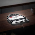 Toyota Supra 3D Light Box - 2JZ Engine Car LED Night Light, JDM Automotive Decor for Japanese Car Enthusiasts 