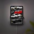 Initial D AE86 3D Light Box - Anime Car LED Night Light, JDM Drift Decor for Man Cave & Japanese Racing Fans 