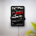 Initial D AE86 3D Light Box - Anime Car LED Night Light, JDM Drift Decor for Man Cave & Japanese Racing Fans 
