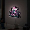 El Diablo 3D Light Box - Lamborghini Diablo Car LED Night Light, Custom Auto Decor for Car Enthusiasts, Unique Man Cave Gift 
