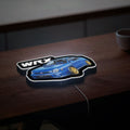 Subaru Impreza WRX STi 3D Light Box - JDM Car Enthusiast LED Night Light, Bugeye 2001 Model Decor for Automotive Fans
