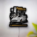 Kanjo Street Racer 3D Light Box - JDM Honda Civic LED Night Light, Japanese Car Culture Decor for Auto Enthusiasts 