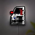 Subaru Impreza WRX 3D Light Box - Rally Car LED Night Light, JDM Car Lover Gift, Automotive Decor for Bedroom or Man Cave 