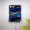 Subaru WRX STi 3D Light Box - JDM Car Art LED Night Light, Automotive Decor for Car Enthusiasts & Racing Fans 