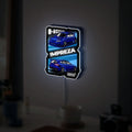 Subaru WRX STi 3D Light Box - JDM Car Art LED Night Light, Automotive Decor for Car Enthusiasts & Racing Fans 