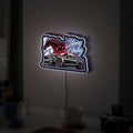 Mustang Gang Car 3D Light Box - Black Stang Racing Art LED Night Light, Sporty Auto Decor for Car Enthusiasts 