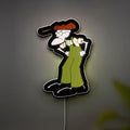 Mr. Stubborn 3D Light Box - Funny Cartoon Character LED Night Light, Whimsical Decor for Kids Room & Playful Gift Idea 
