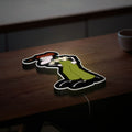 Mr. Stubborn 3D Light Box - Funny Cartoon Character LED Night Light, Whimsical Decor for Kids Room & Playful Gift Idea 
