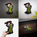 Mr. Stubborn 3D Light Box - Funny Cartoon Character LED Night Light, Whimsical Decor for Kids Room & Playful Gift Idea 
