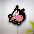 Courage The Cowardly Dog 3D Light Box - Nostalgic Cartoon LED Night Light, 90s TV Show Decor for Animation Fans 