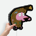 Courage the Cowardly Dog 3D Light Box - Nostalgic Cartoon LED Night Light, Retro TV Show Decor for 90s Animation Fans 