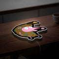 Courage the Cowardly Dog 3D Light Box - Nostalgic Cartoon LED Night Light, Retro TV Show Decor for 90s Animation Fans 