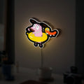 Courage the Cowardly Dog 3D Light Box - Nostalgic Cartoon LED Night Light, 90s Animation Decor for Courage Fans 
