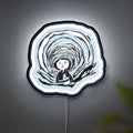 Coraline 3D Light Box - Creepy Cute LED Night Light, Movie Inspired Decor for Kids Room, Unique Gift for Tim Burton Fans 