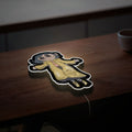 Tim Burton Inspired 3D Light Box - Creepy Cute Coraline LED Night Light, Gothic Cartoon Decor for Movie Fans 