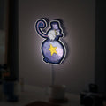 Coraline Inspired 3D Light Box - Creepy Cute Circus Mouse LED Night Light, Neil Gaiman Themed Decor for Gothic Kids Room 